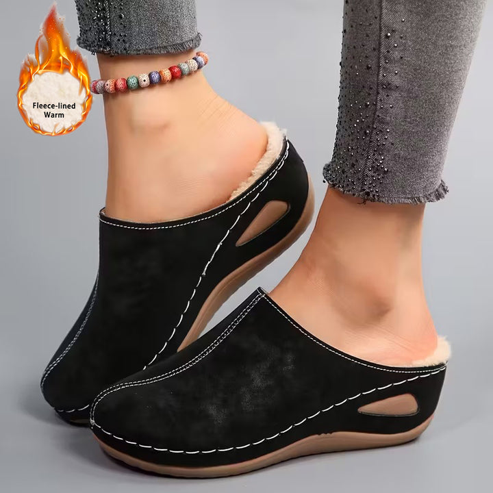 Evelyn – Mocasines Slip-On con Forro de Felpa para Mujer