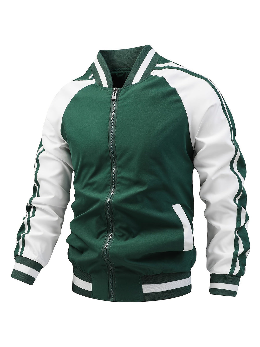 Chaqueta Deportiva con Cremallera Elegante