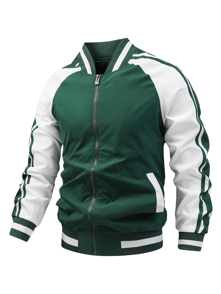 Chaqueta Deportiva con Cremallera Elegante