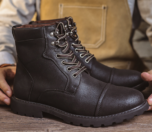 Colton | Botas de cuero para hombres premium