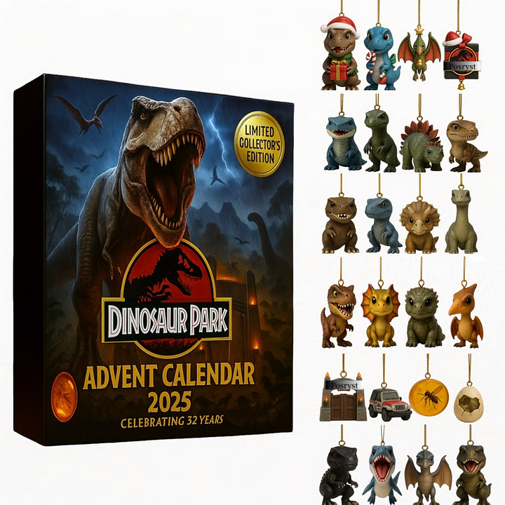 Calendario de Adviento del 32º Aniversario del Parque de los Dinosaurios – 2025