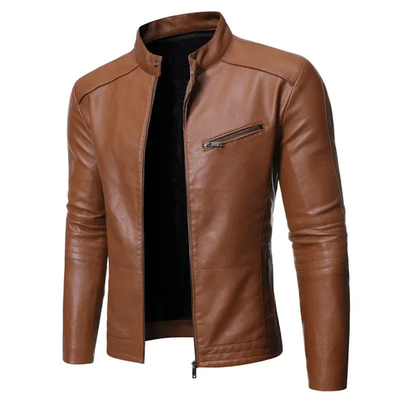 Marco – Chaqueta de Cuero con Elegancia Atemporal