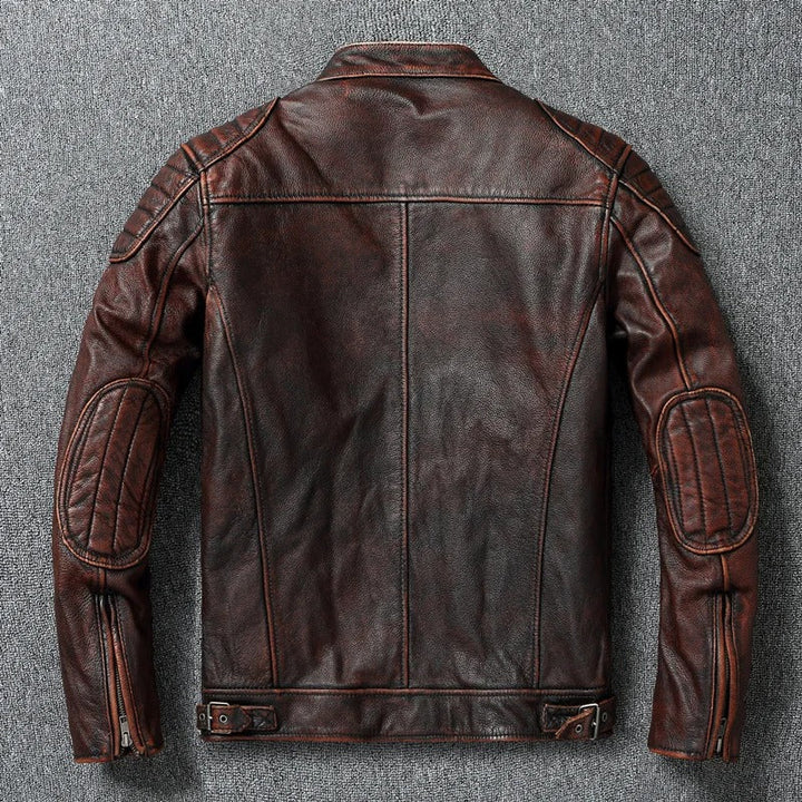 Marco – Chaqueta vintage de cuero con carácter eterno