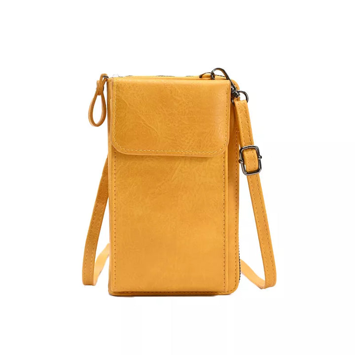 Bolso de mano de piel elegante Clara