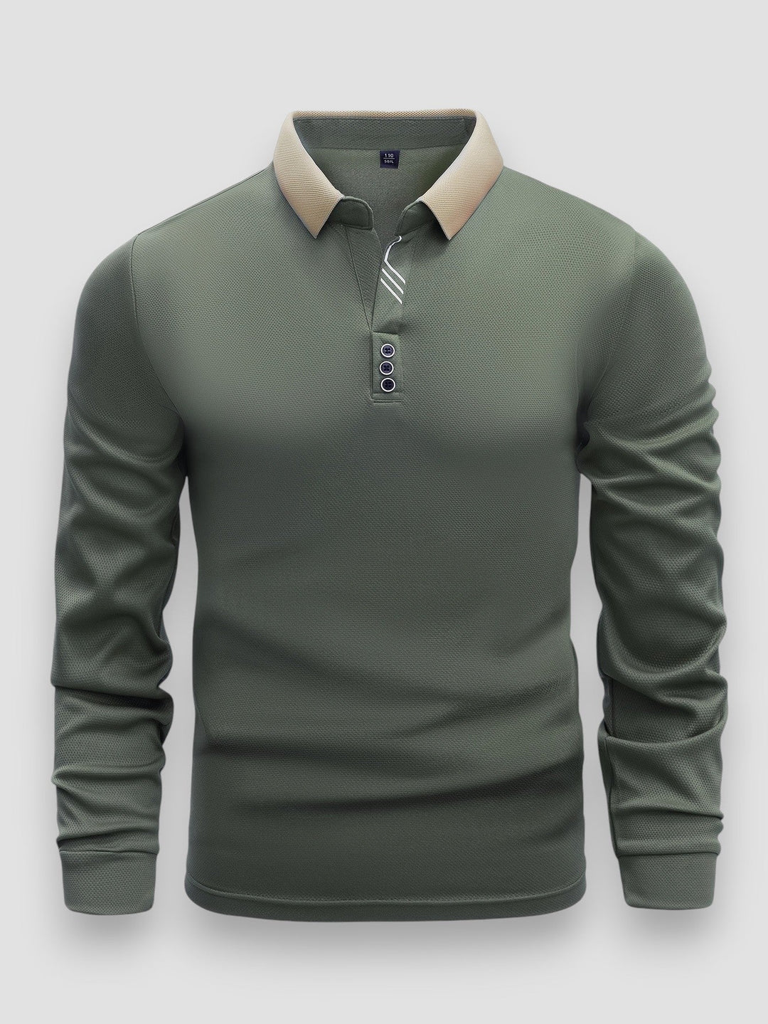 POLO DE MANGAS LARGAS PARA HOMBRE