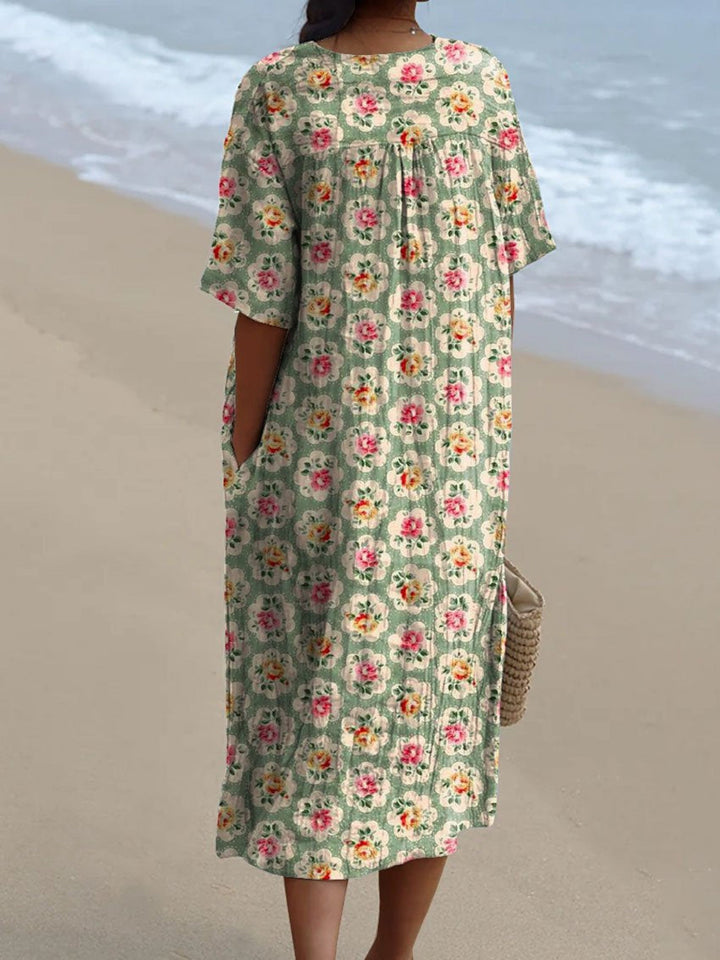 Vestido Floral Vintage - Edición Limitada